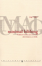 portada de Minimal Bildung, de Jorge Ferrer